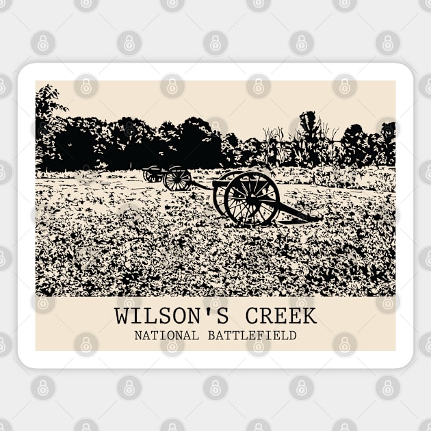 Wilson's Creek National Battlefield Magnet by Lakeric